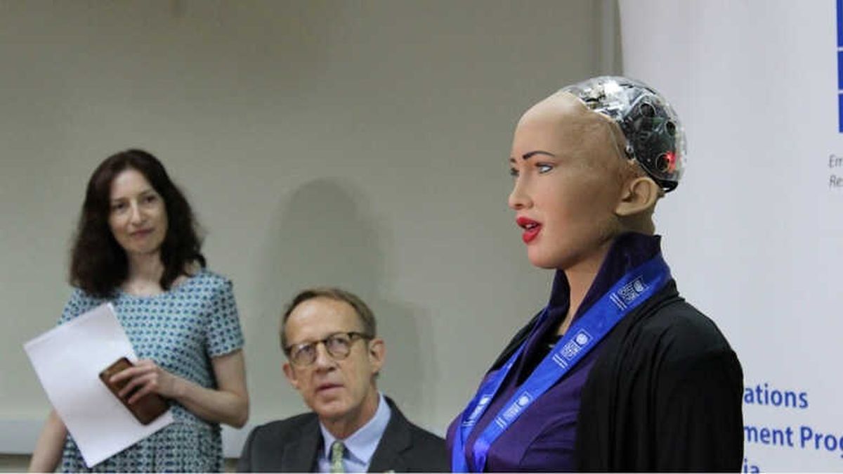 Robot Sofia, Gürcistan\'da