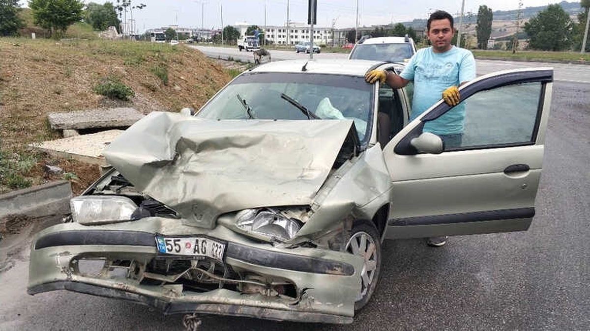 Samsun\'da Aynı Yerde İki Kaza: 7 Yaralı