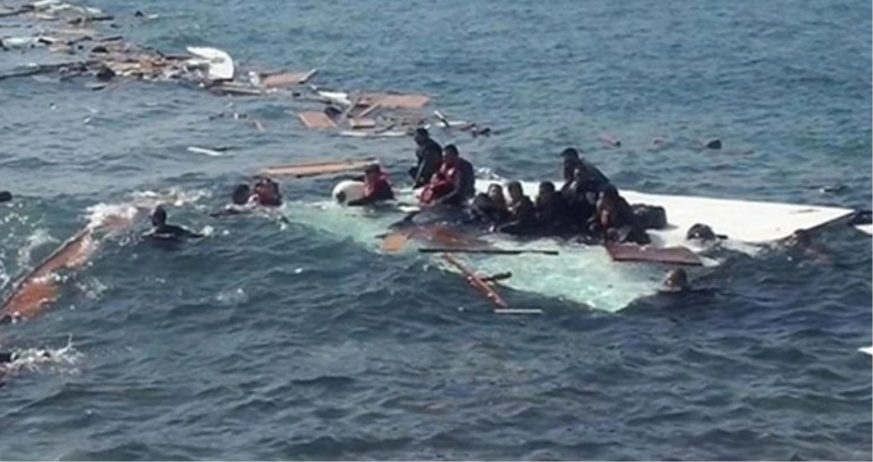 Mersin\'de Tekne Battı: 19 Kişi Boğularak Can Verdi, 25 Kişi Kayıp!