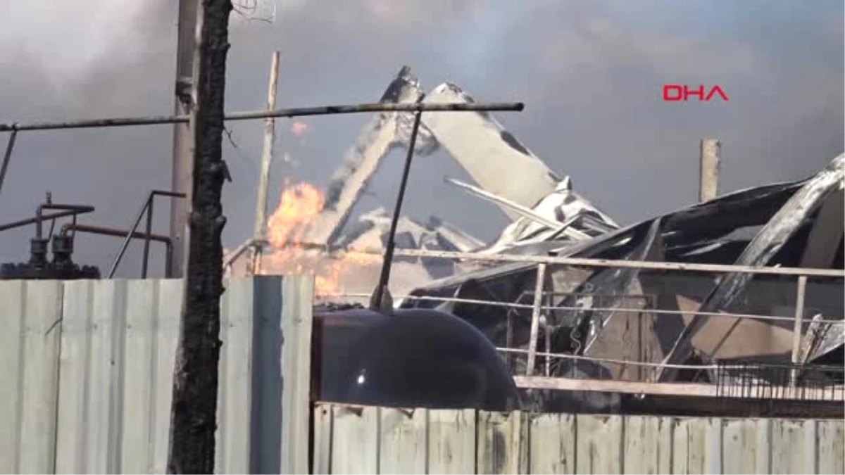 Tekirdağ Tekirdağ\'da Kozmetik Fabrikasında Yangın