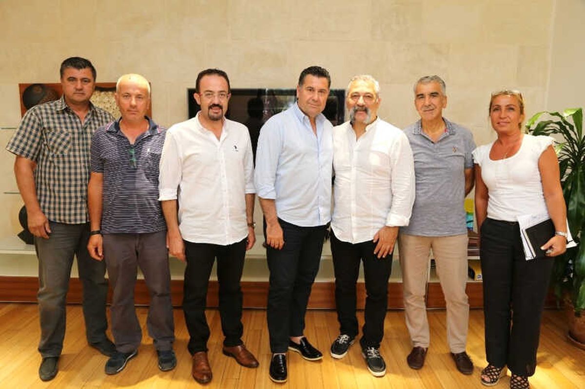 Thk Bodrum Şubesi Yeni Yönetiminden Başkan Kocadon\'a Ziyaret