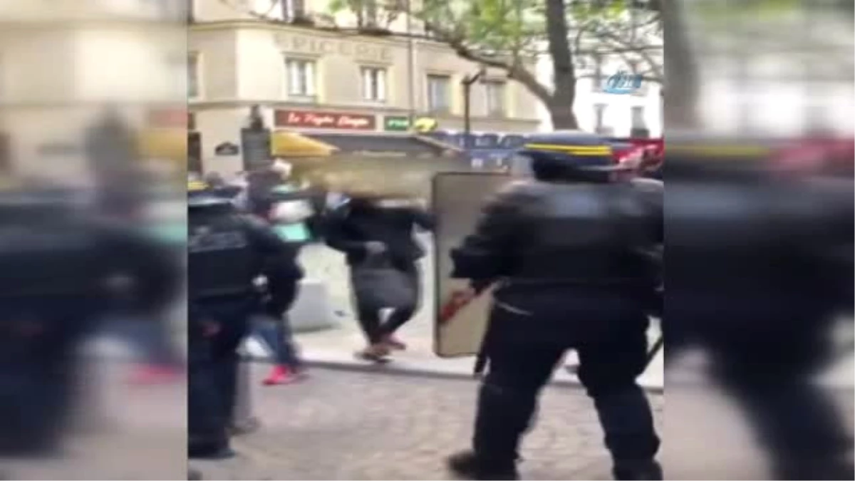 Fransa\'da Macron\'un Güvenlik Danışmanı Polis Kılığında Eylemci Dövdü