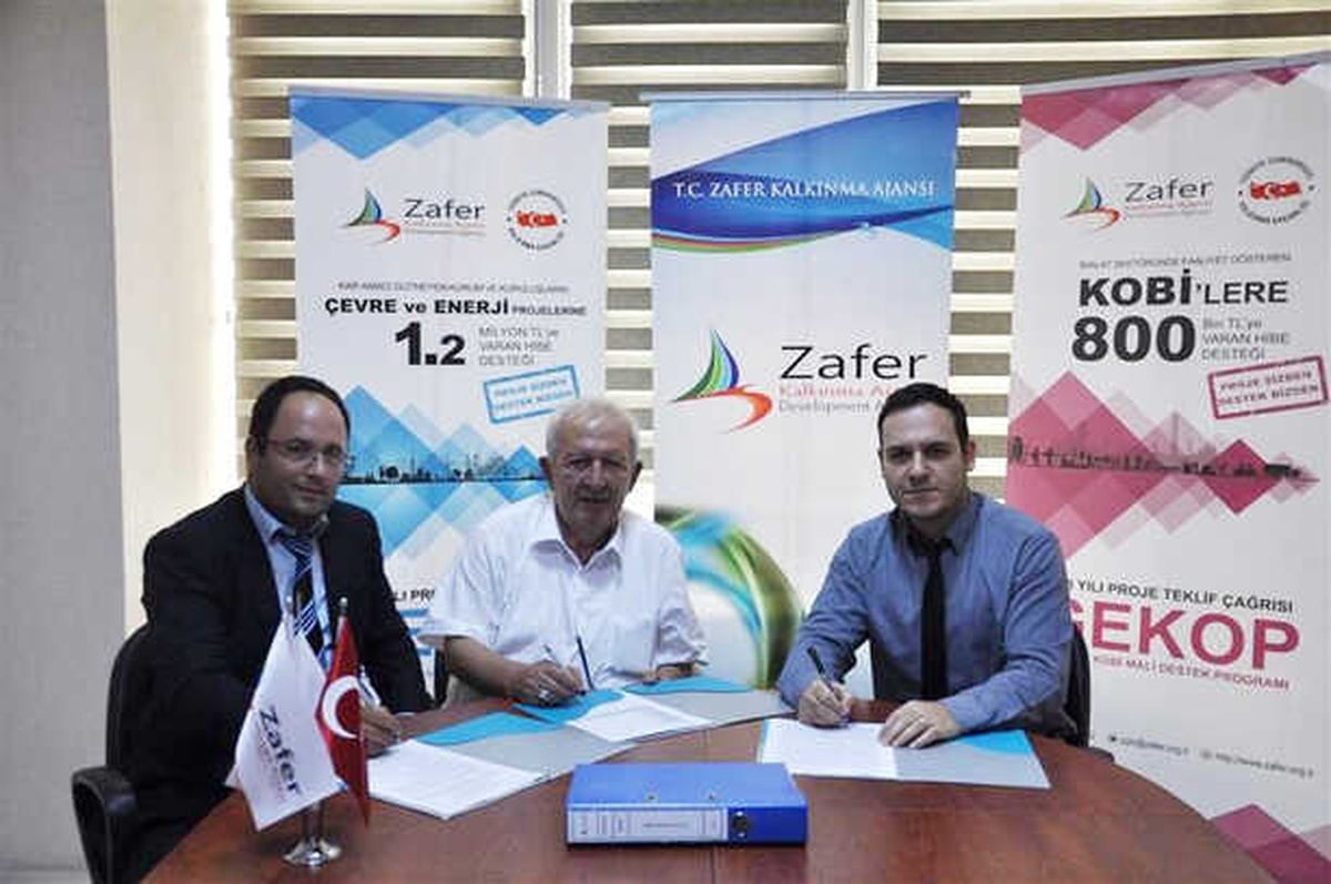 Gediz Osb, Zafer Kalkınma Ajansı ile Sözleşme İmzaladı