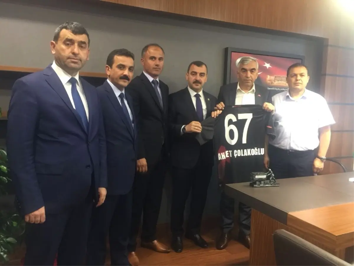 Gmis\'ten Zonguldak\'ın Yeni Vekillerine Tebrik Ziyareti