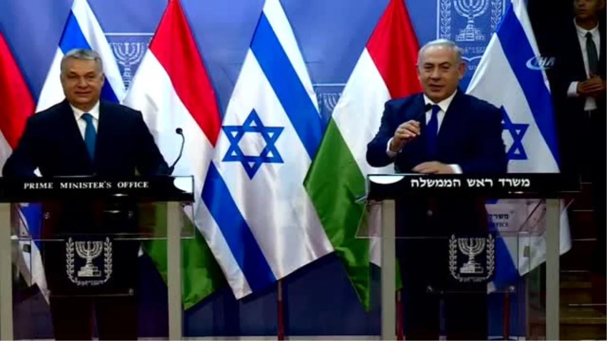 Macaristan Başbakanı Orban, İsrail\'de
