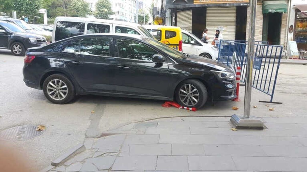 Park Ederken Dubaları Ezdi
