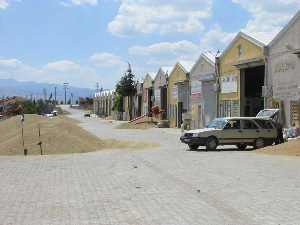 Sandıklı Zahire Pazarında Hububat Alımı