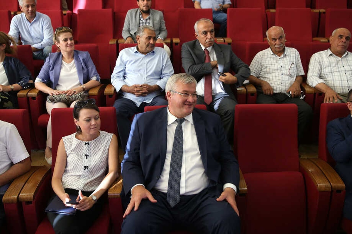 Ukrayna\'nın Ankara Büyükelçisi Sybiha Şanlıurfa\'da