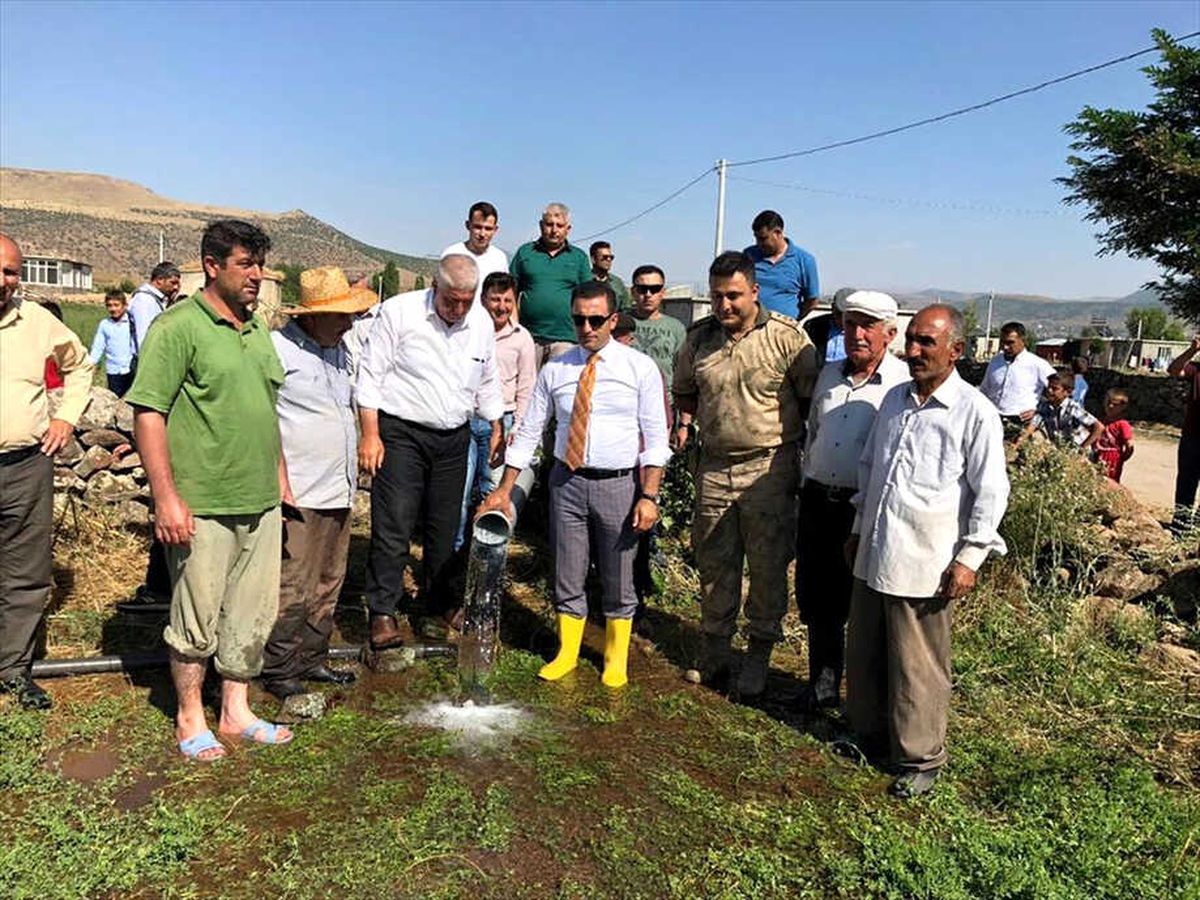 Alibeyoğlu\'nun Girişimleriyle Köyün Su Sıkıntısı Giderildi