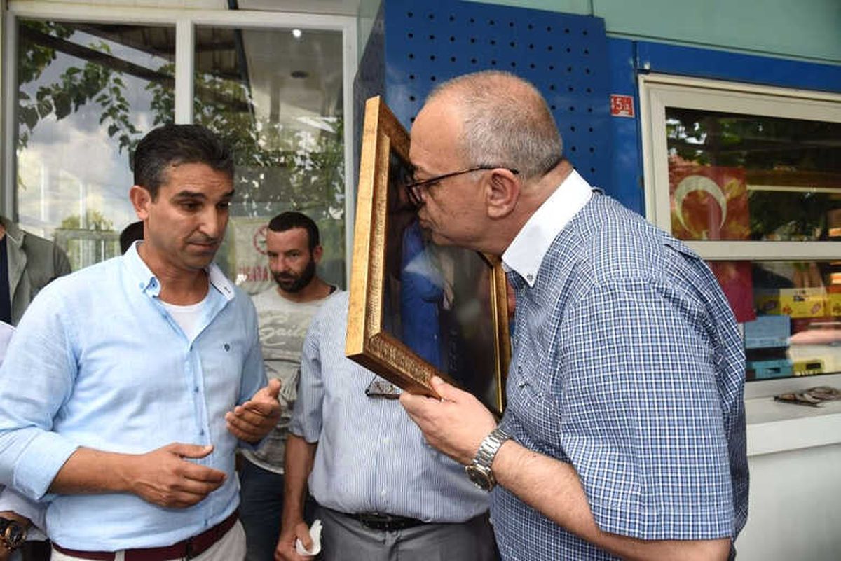 Başkan Ergün\'ü Duygulandıran Ziyaret