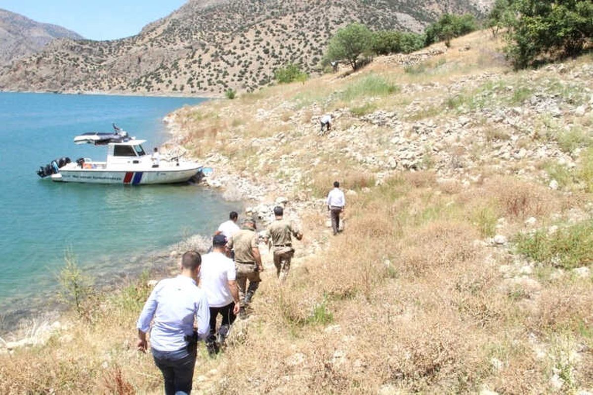 Çemişgezek\'te Baraj Gölünde Kıyı Güvenliği İncelemesi