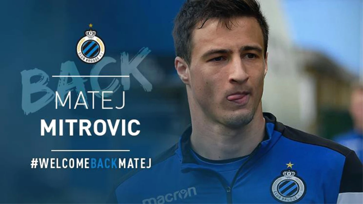 Club Brugge Mitrovic\'i Açıkladı