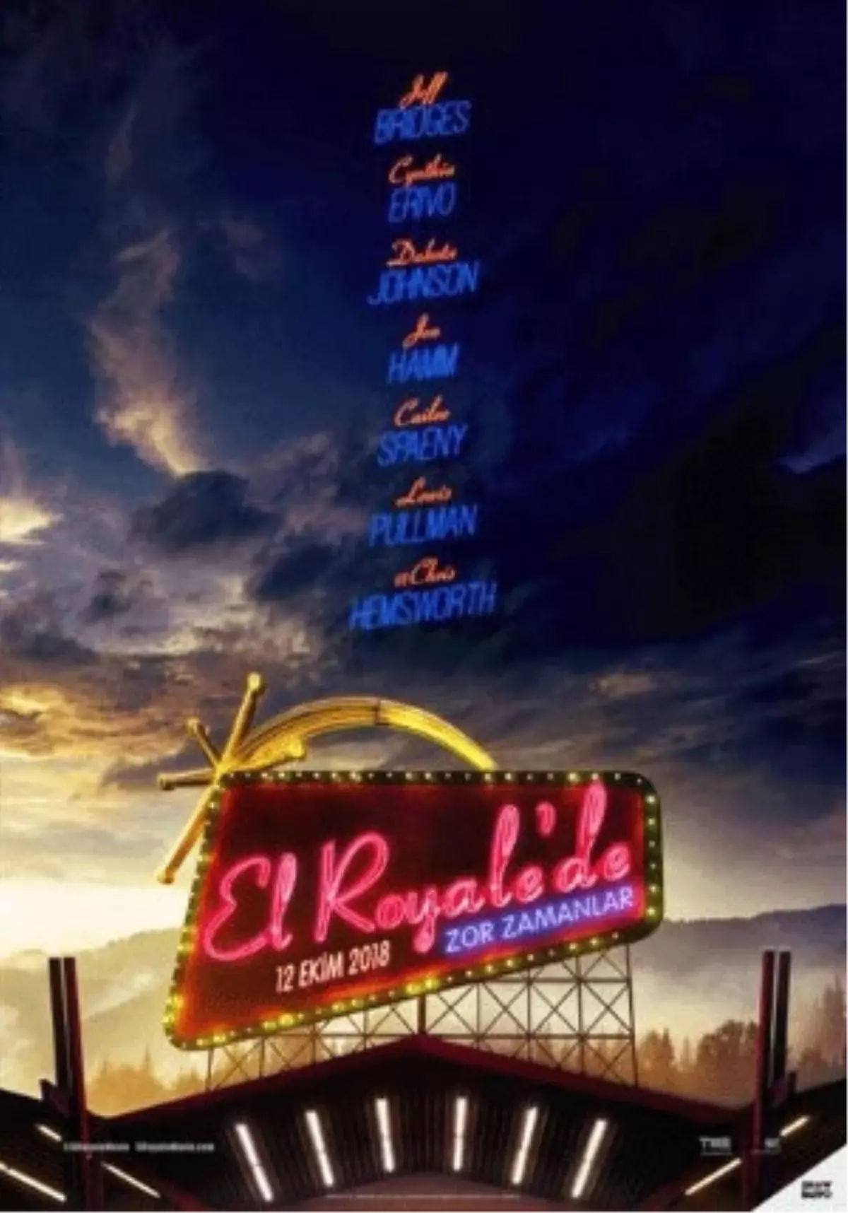 El Royale\'de Zor Zamanlar Filmi