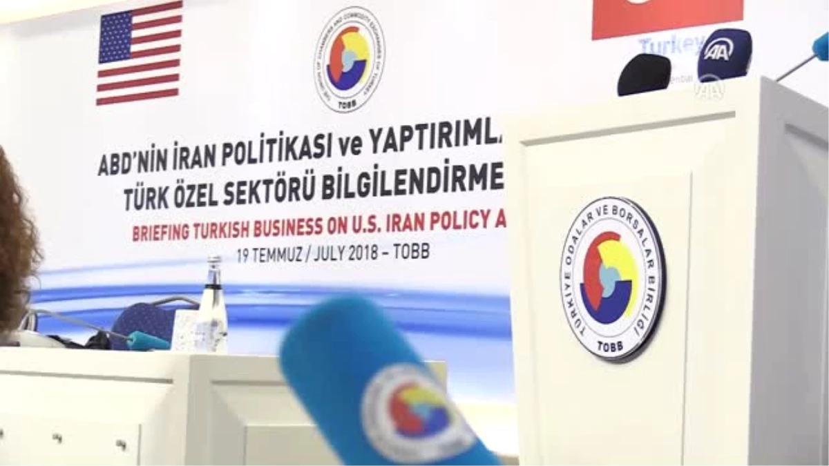 Hisarcıklıoğlu: "İran\'a Uygulanacak Yaptırımların Türkiye Ekonomisine Vereceği Zararı Endişeyle...