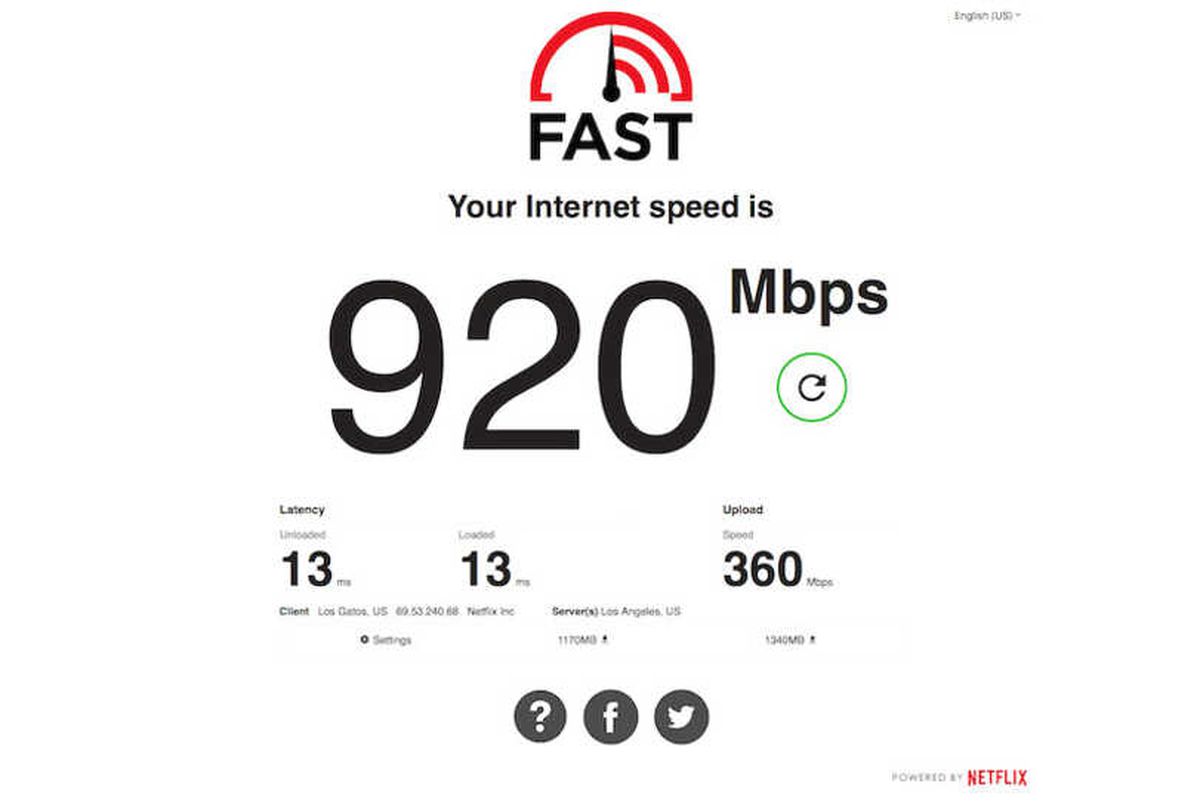 Netflix Fast.com Yenilendi, Yükleme Hızını ve Gecikmeyi de Ölçüyor