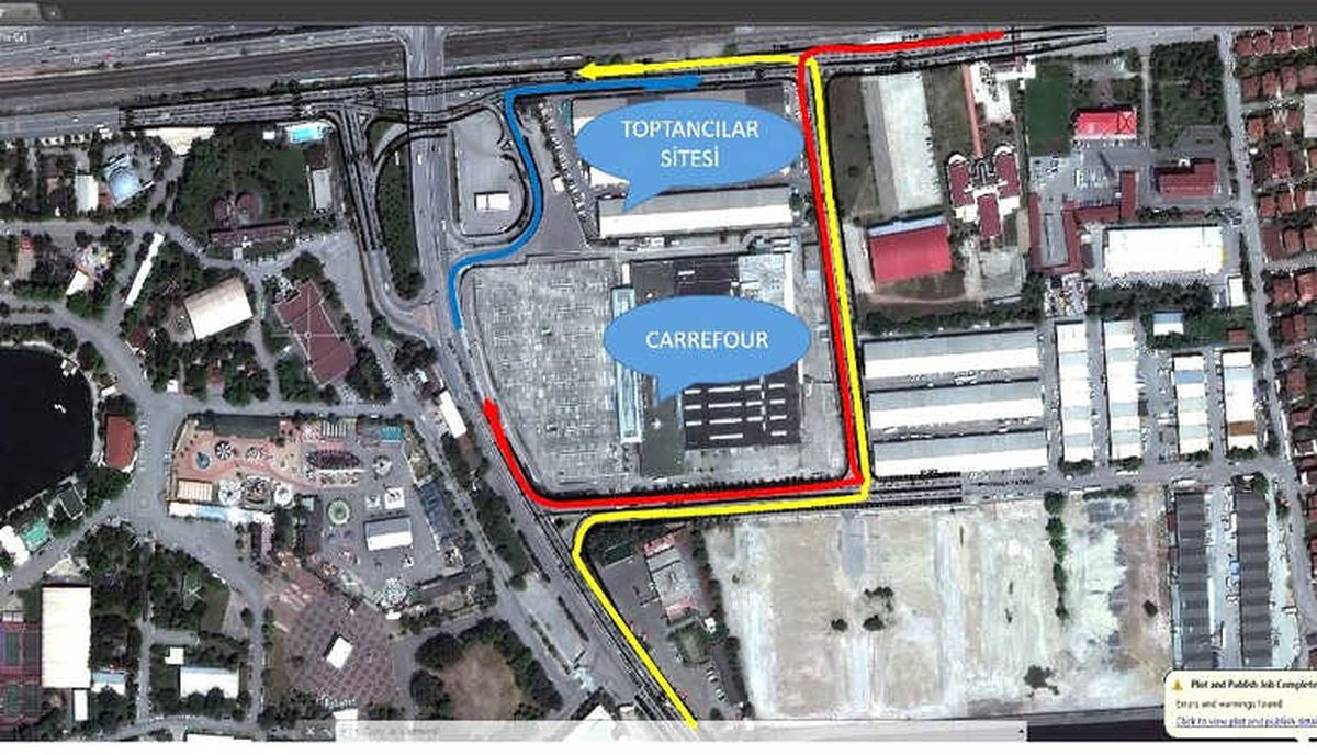 Salim Dervişoğlu Caddesi\'nde Trafik Akış Düzenlemesi