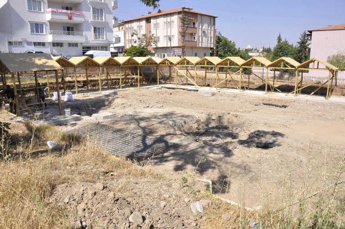 Şire Pazarının Yapımına Başlandı