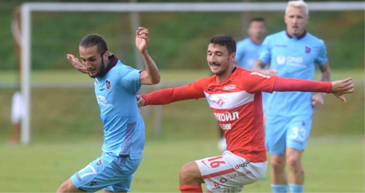 Trabzonspor, Spartak Moskova\'ya 4-1 Mağlup Oldu