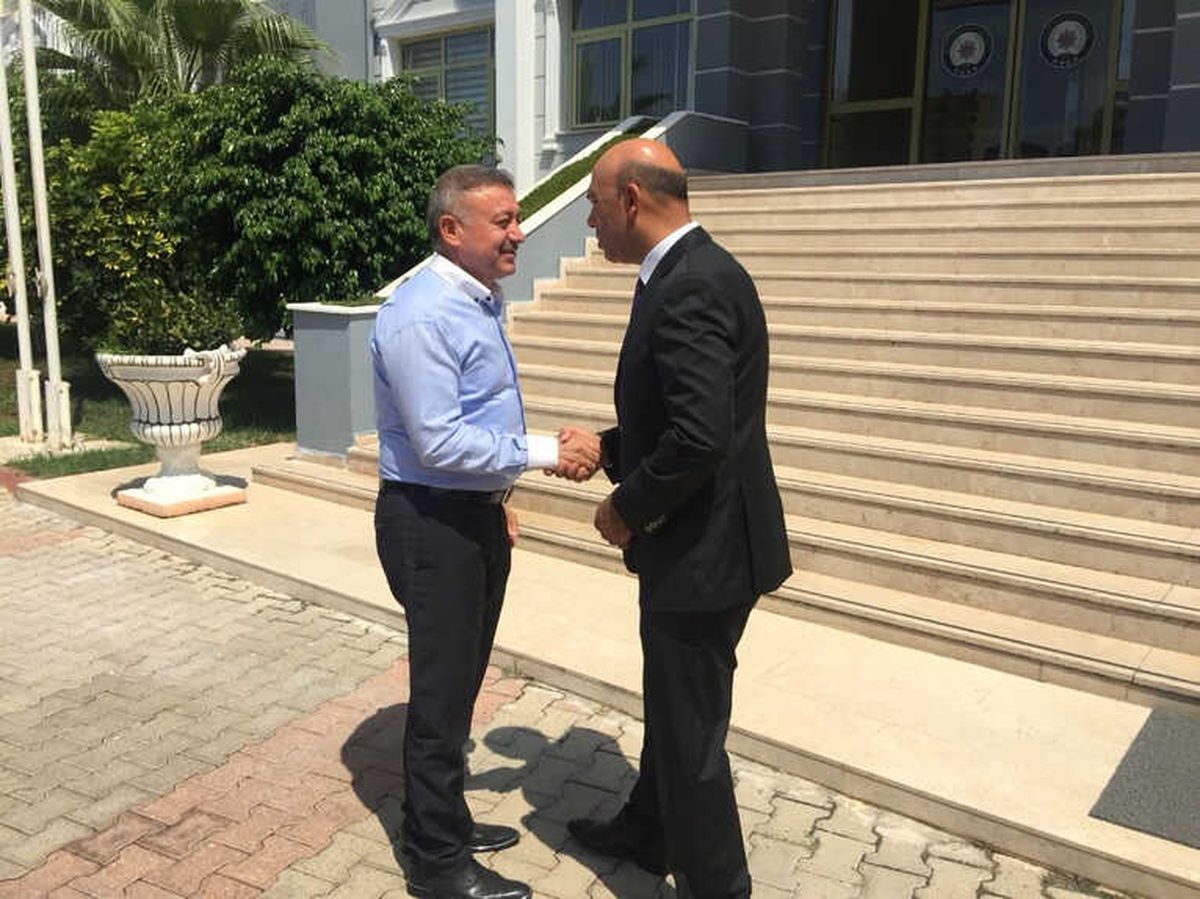 AK Parti\'li Özkan\'dan Emniyet Müdürü Şahne\'ye Ziyaret