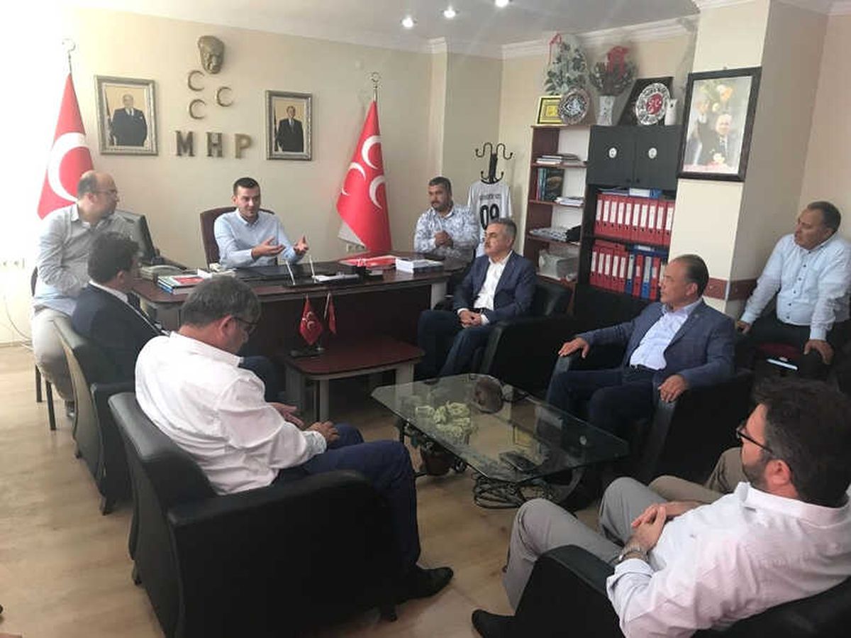 AK Parti\'li Vekillerden MHP İl Teşkilatına Ziyaret