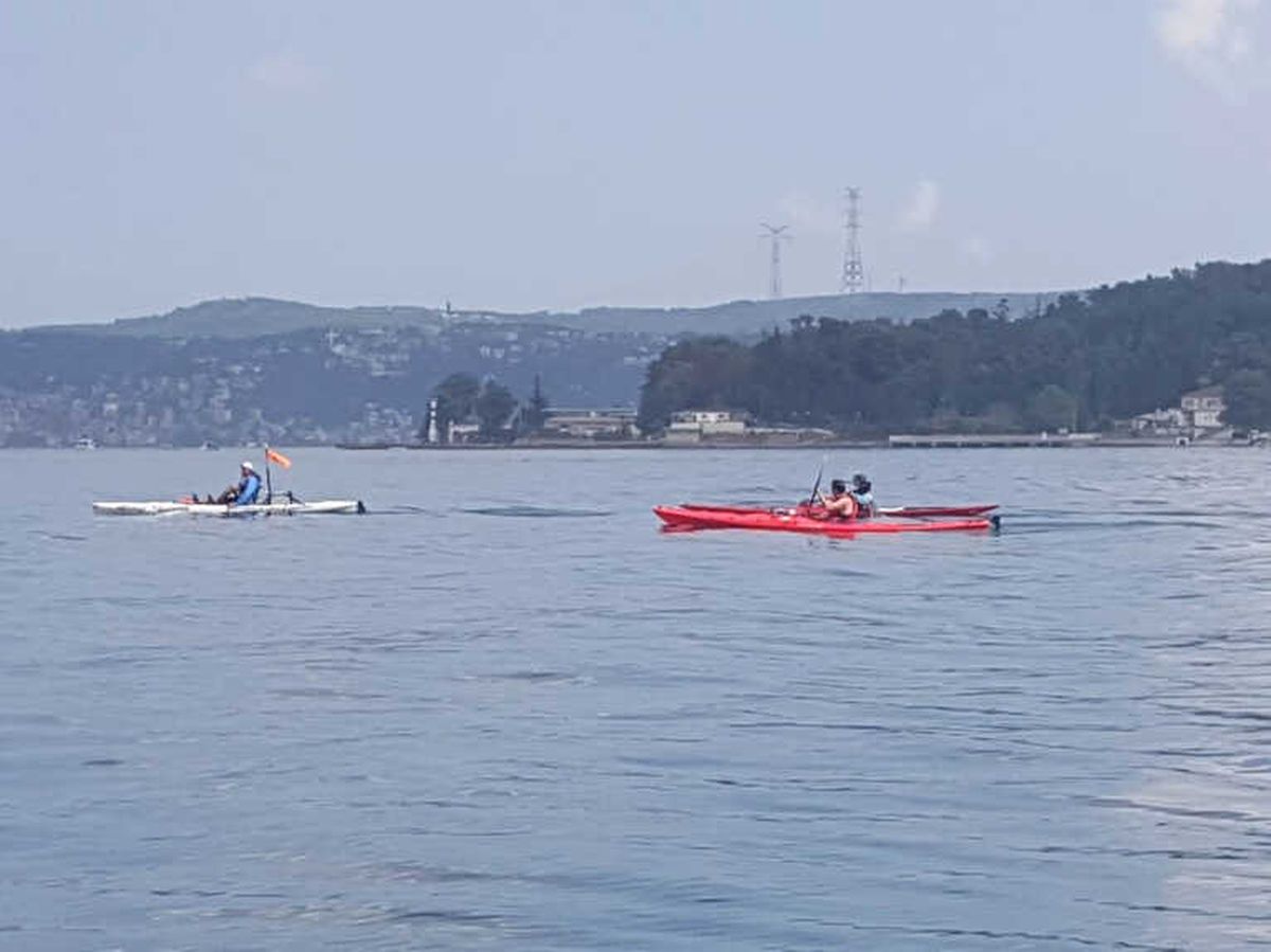 Engel Tanımadı! Görme Engelli Ahmet Üstünel, Bir İlki Yaparak İki Kıta Arasını Kanoyla Geçti!