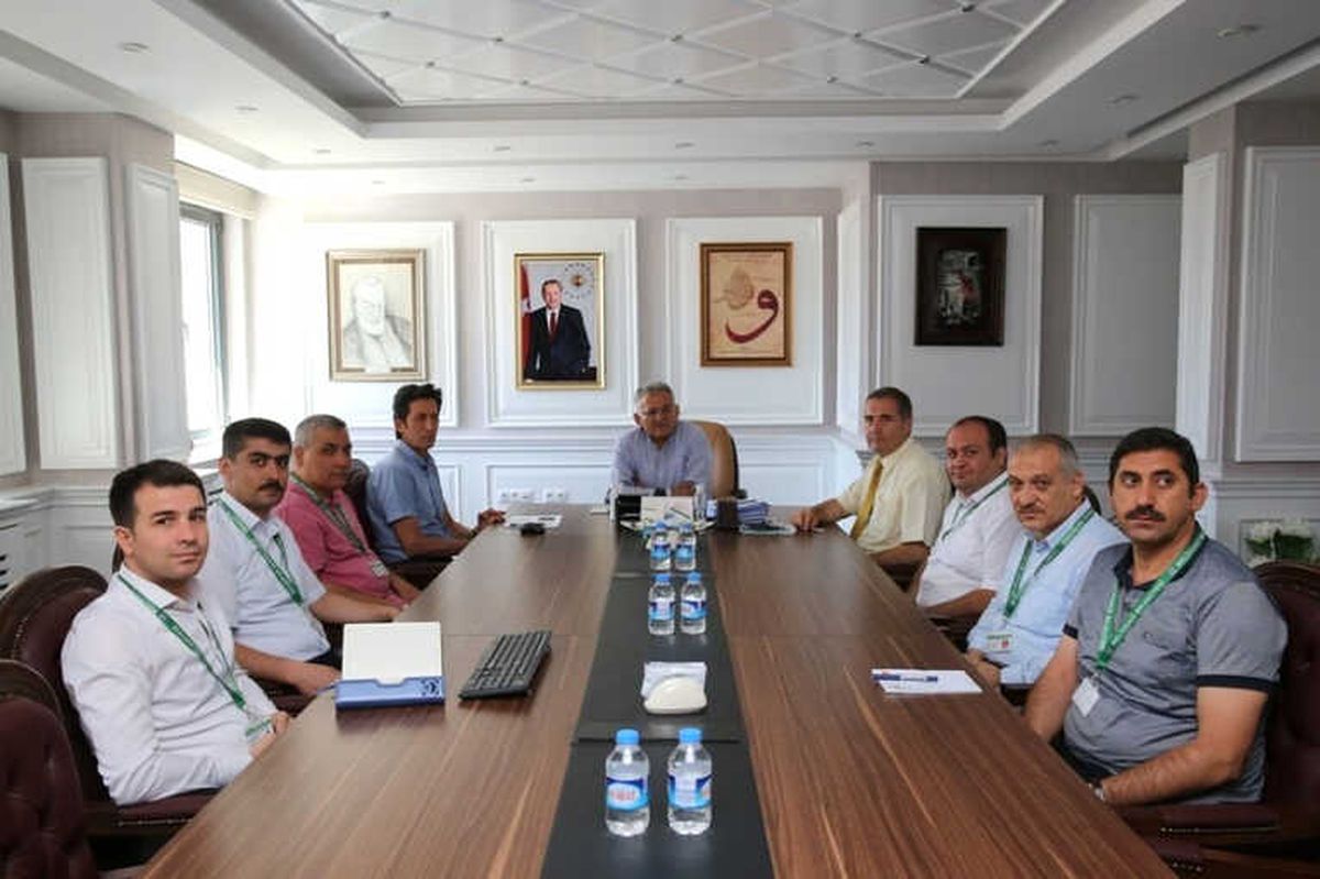 Melikgazi Belediyesi\'nde Plan ve Proje Müdürlüğü Toplantısı