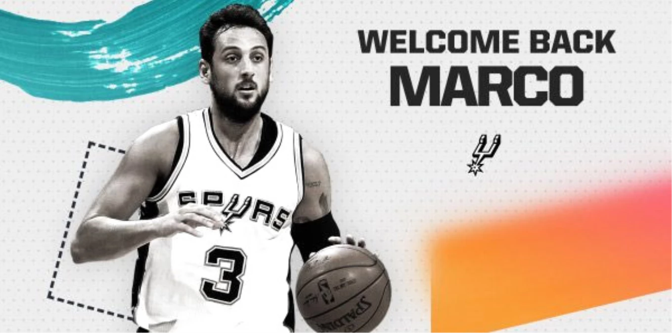 San Antonio Spurs, Eski Oyuncusu Marco Belinelli ile Anlaştı