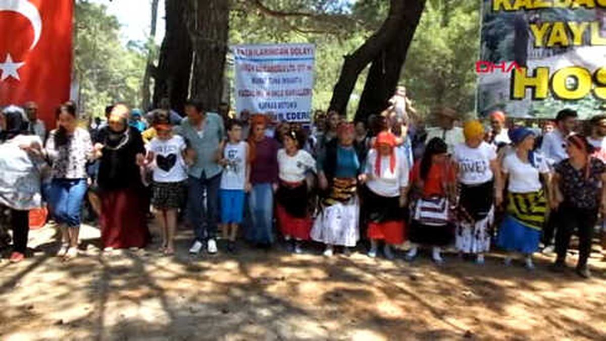 Balıkesir Karadenizliler, 14'üncü Kazdağı Yayla Şenliği'nde Buluştu