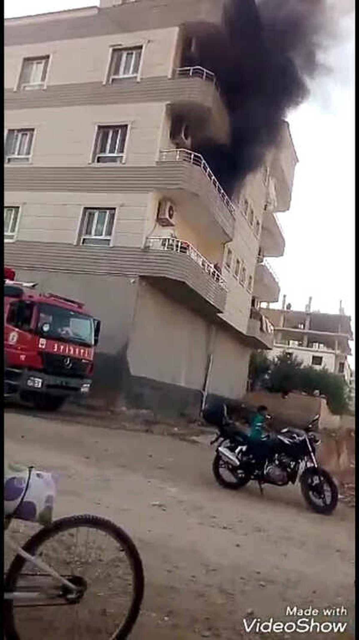 Ceylanpınar\'da Korkutan Yangın