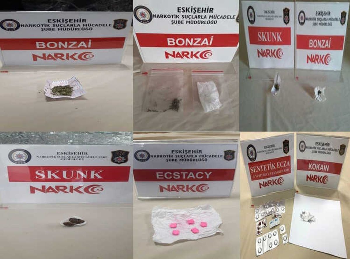 Eskişehir\'de Uyuşturucu Operasyonu