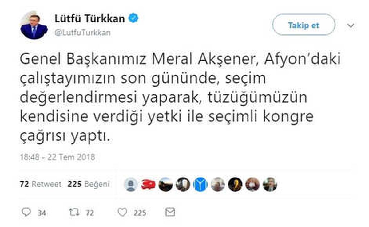 Lütfü Türkkan\'dan Seçim Açıklaması