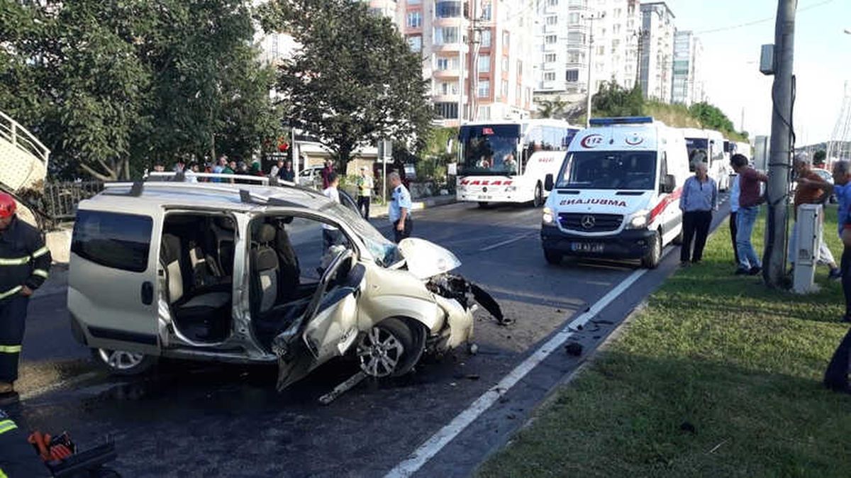 Ordu\'da Trafik Kazası: 5 Yaralı