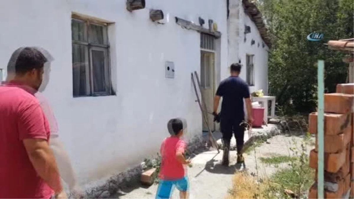 Kastamonu\'da Köylüler Diken Üstünde! 2 Metrelik Zehirli Yılanlar Evleri Bastı