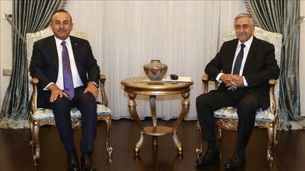 Akıncı, Dışişleri Bakanı Çavuşoğlu\'nu Kabul Etti