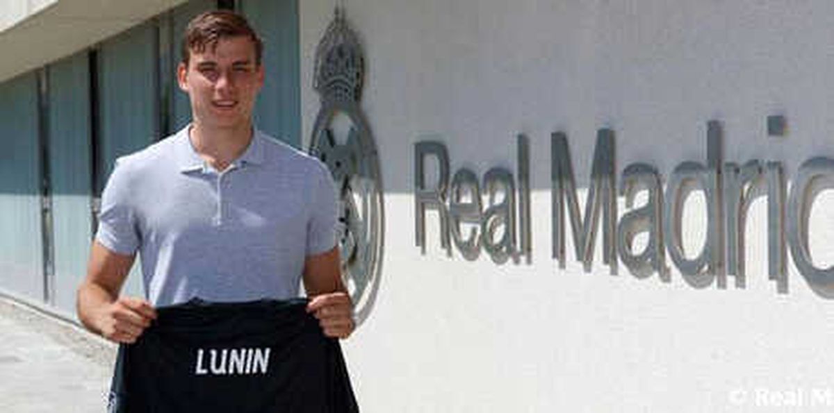 Andriy Lunin, Real Madrid\'de
