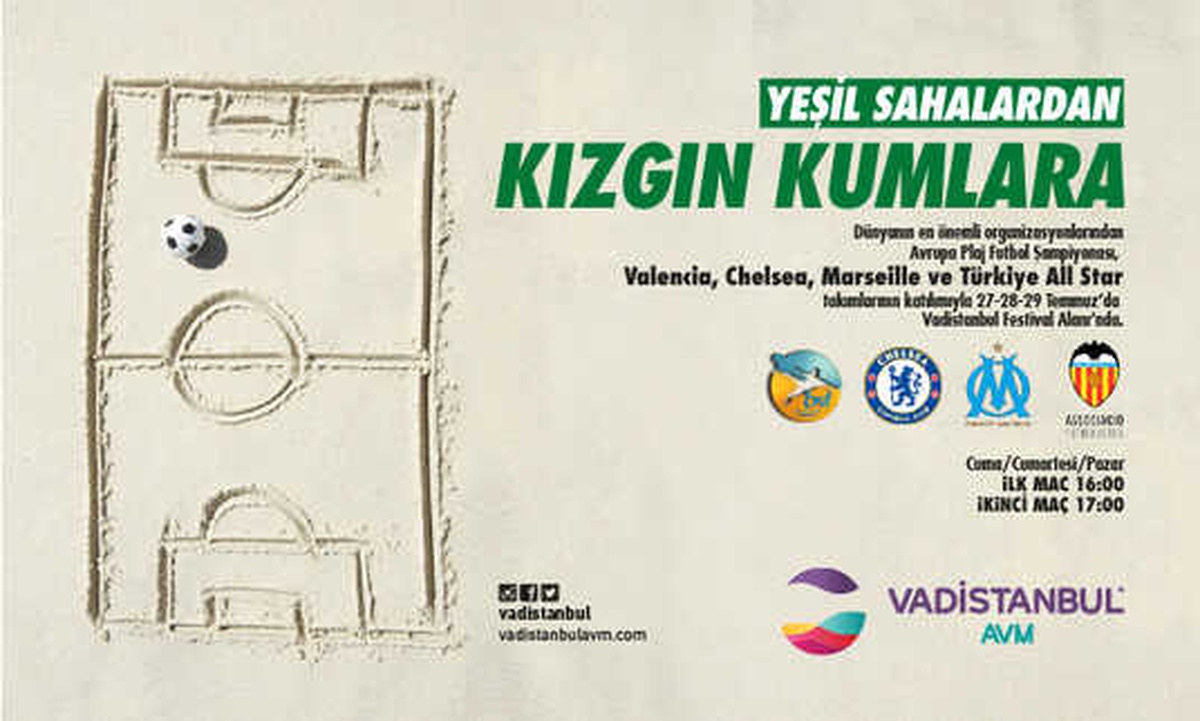 Avrupa Plaj Futbolu Şampiyonası İstanbul\'da Başlıyor!
