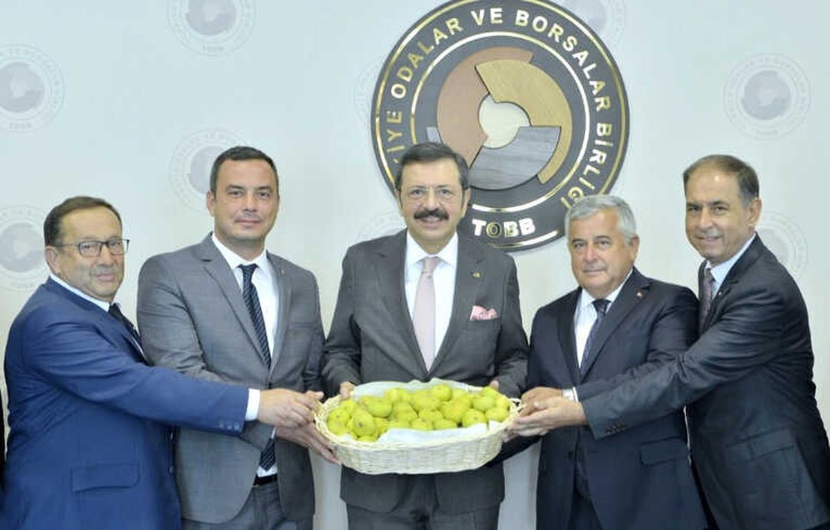 Aydın Ticaret Borsası\'ndan Hisarcıklıoğlu\'na Ziyaret