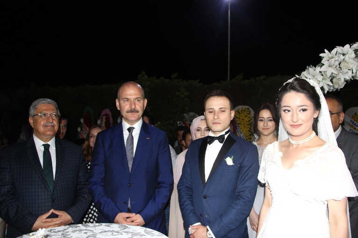 Bakan Soylu Nikah Şahidi Oldu