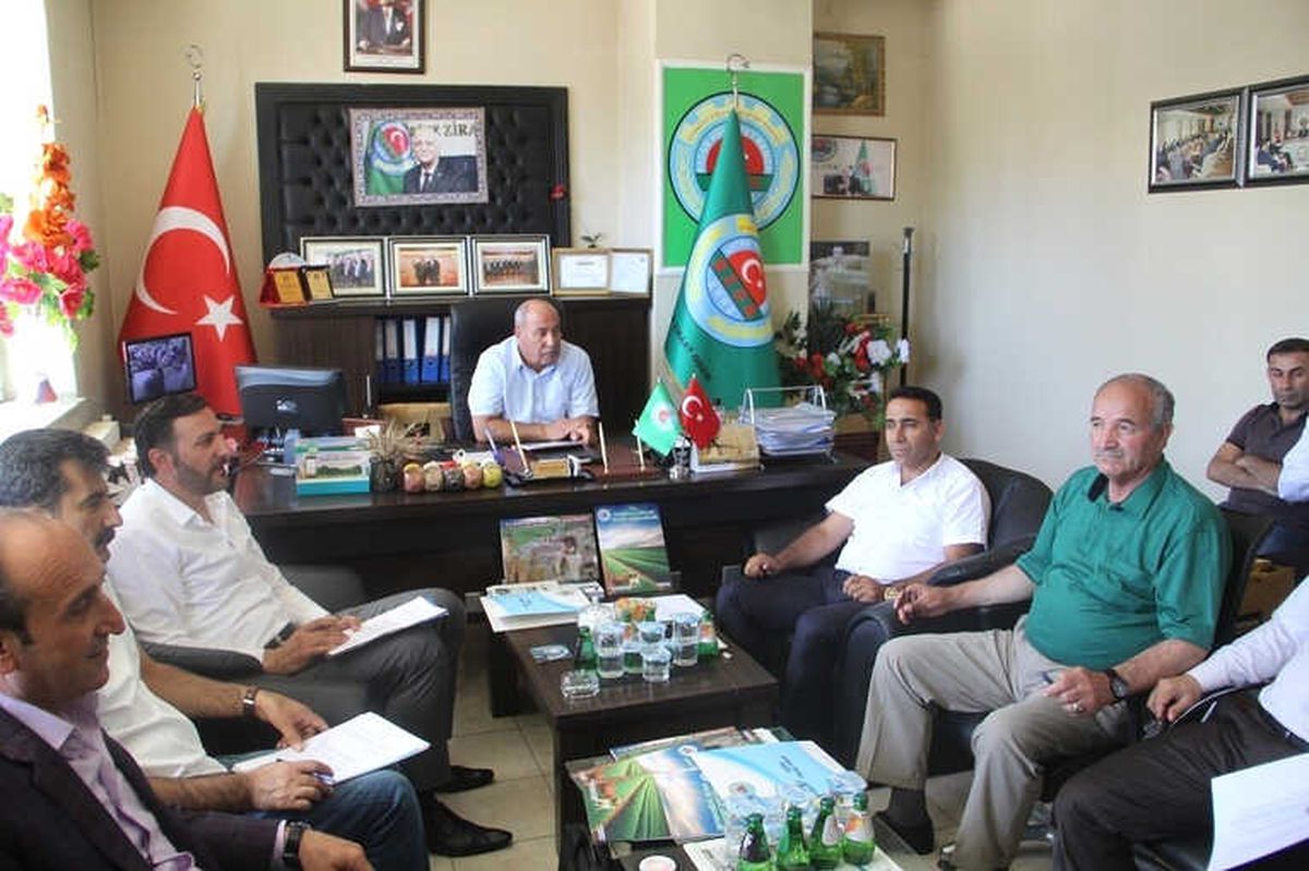 Başkale\'de \'Van Ziraat Odaları İl Koordinasyon Kurulu\' Toplantısı