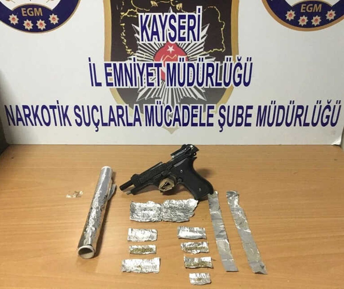 Kayseri\'de Uyuşturucu Operasyonu