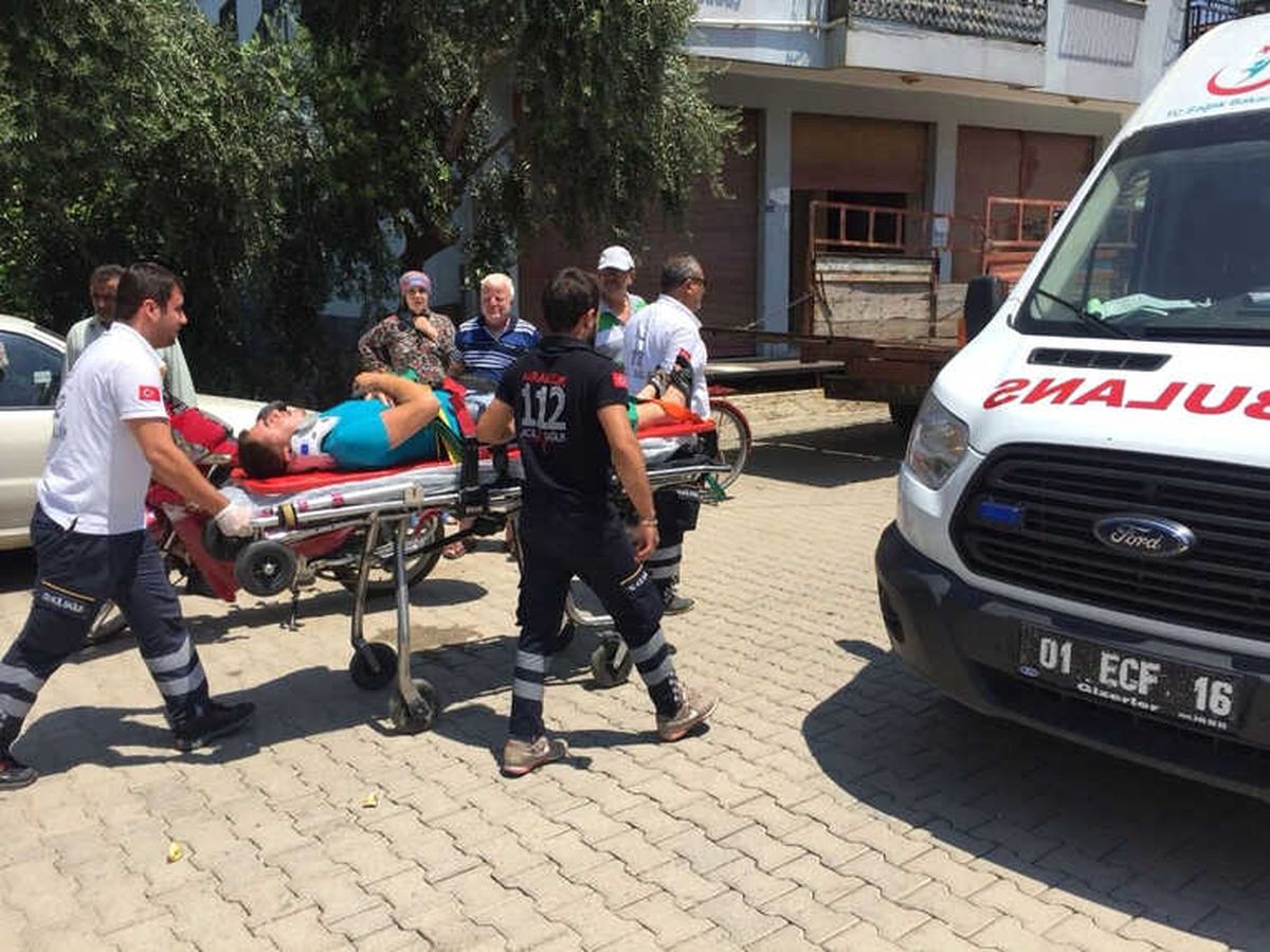 Kozan\'da Trafik Kazası: 1 Yaralı