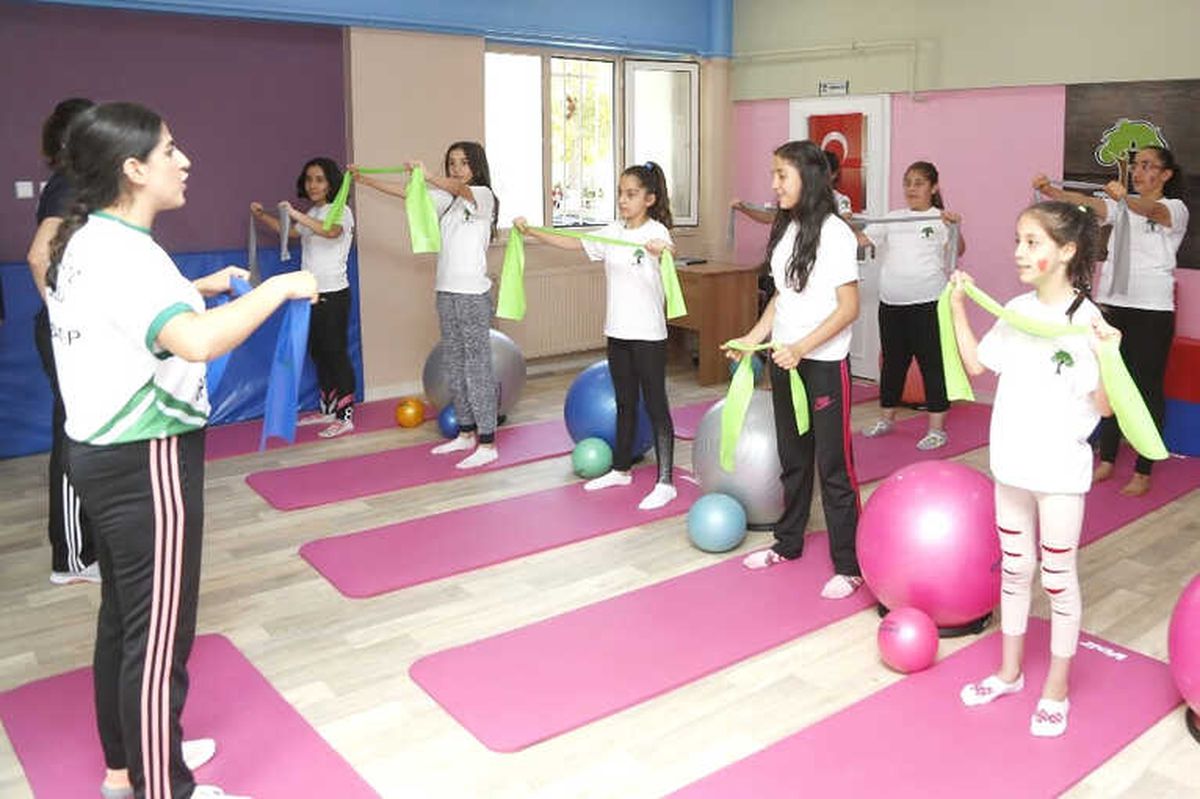 Spor Merkezlerinde Tempo Hiç Düşmüyor