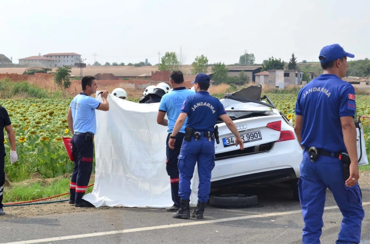 Tekirdağ\'da Korkunç Kaza: 3 Ölü