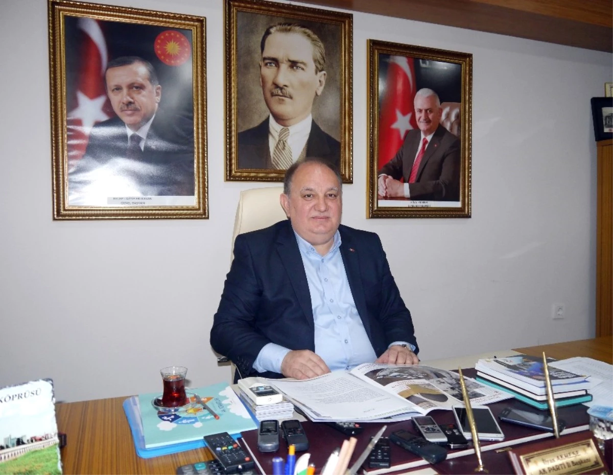Akmeşe, Tekrar AK Parti Edirne İl Başkanı