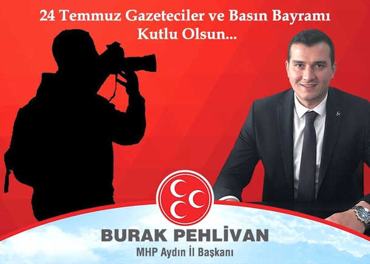 Aydın MHP Gazetecileri Unutmadı