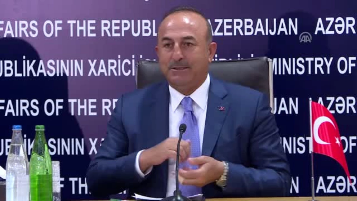 Çavuşoğlu: "Türkiye ve Azerbaycan Bu Bölgede İstikrar Abidesi Olmuştur ve Tüm Projelerin Merkezinde...