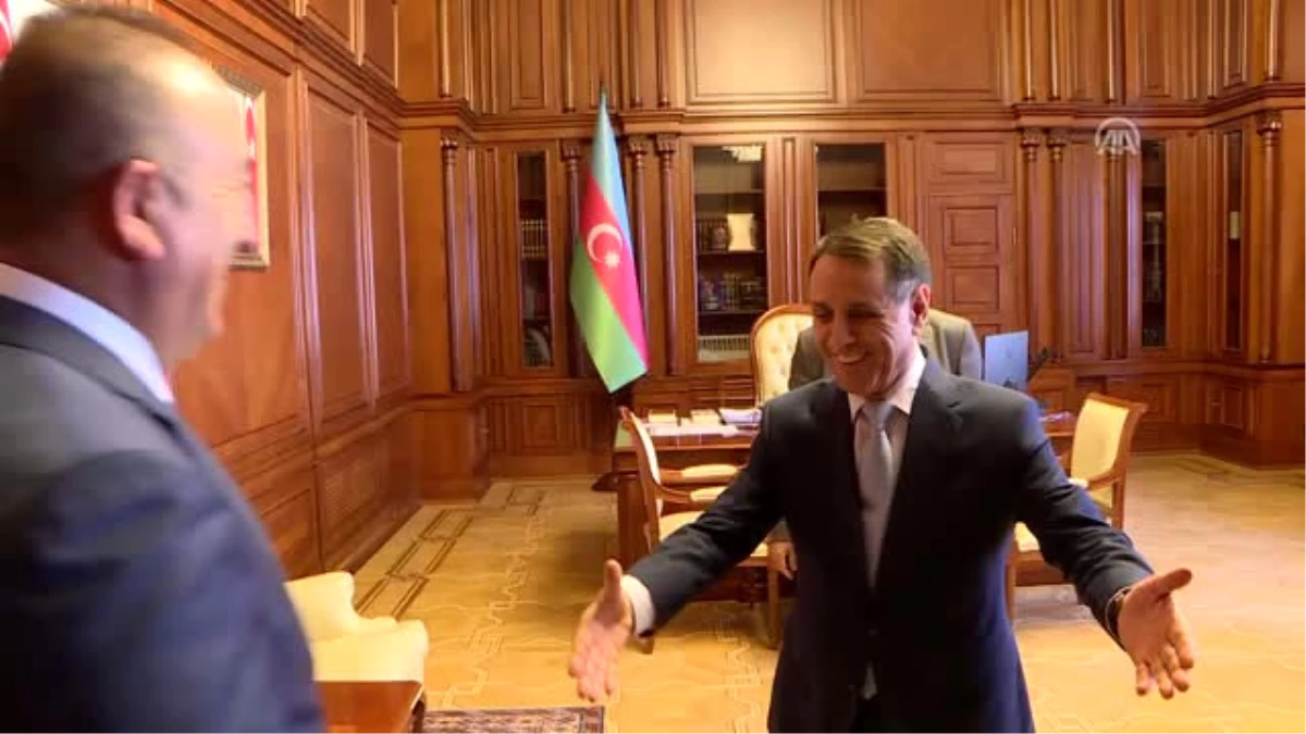 Dışişleri Bakanı Çavuşoğlu, Başbakan Memmedov ile Görüştü