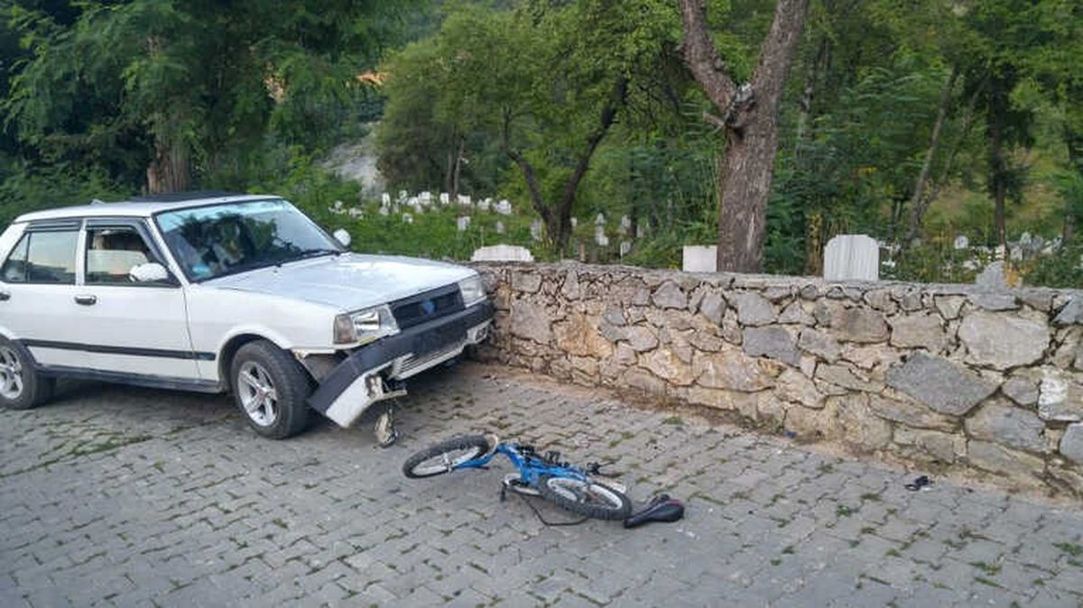 Ehliyetsiz Sürücü Çocuğa Çarptı