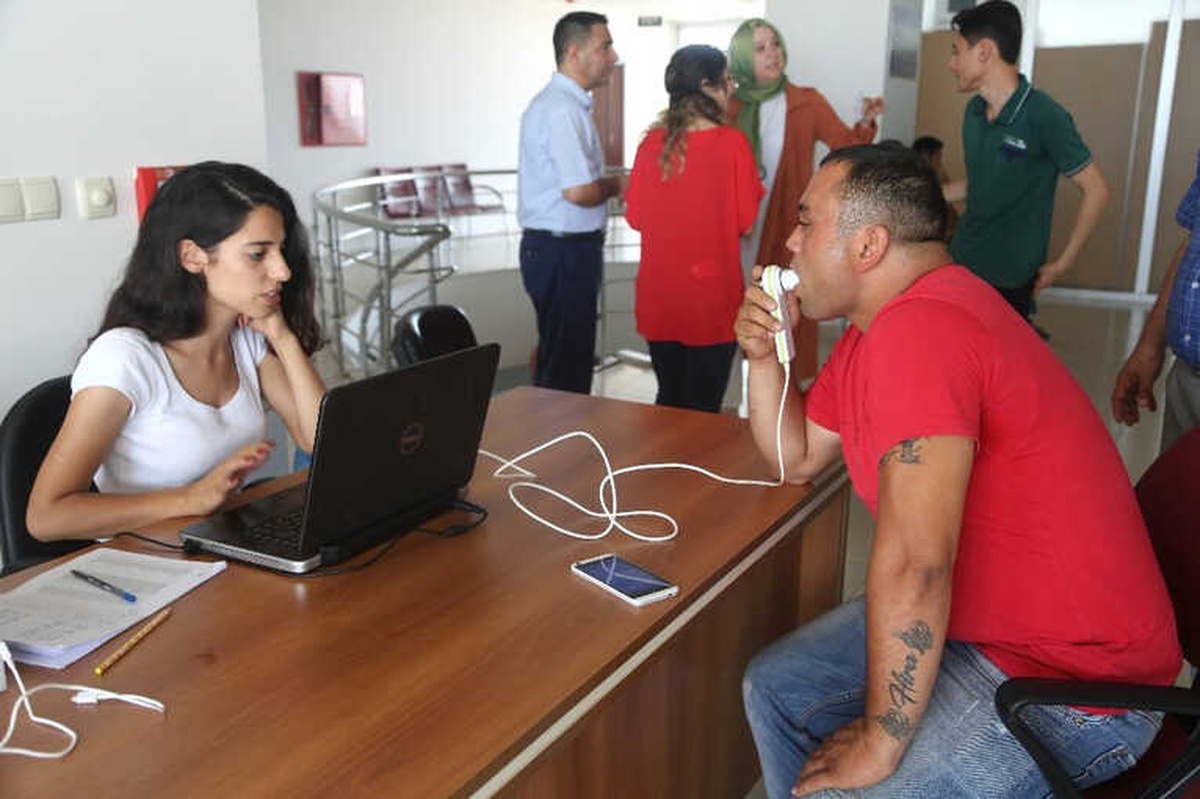 Erdemli Belediyesi Çalışanları Sağlık Kontrolünden Geçti