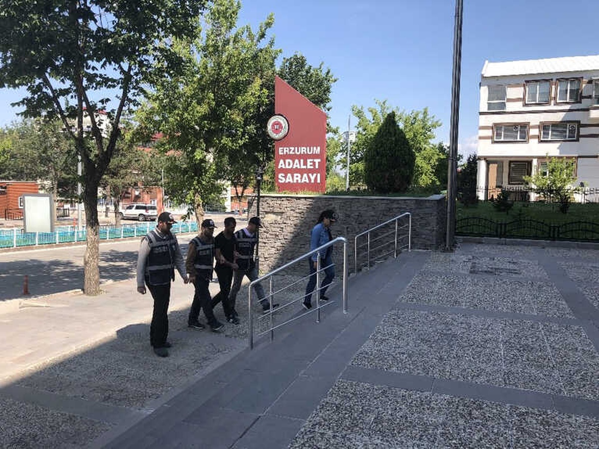Erzurum\'da Kaçak Göçmen Taşıyan Kamyon Sürücüsü Tutuklandı